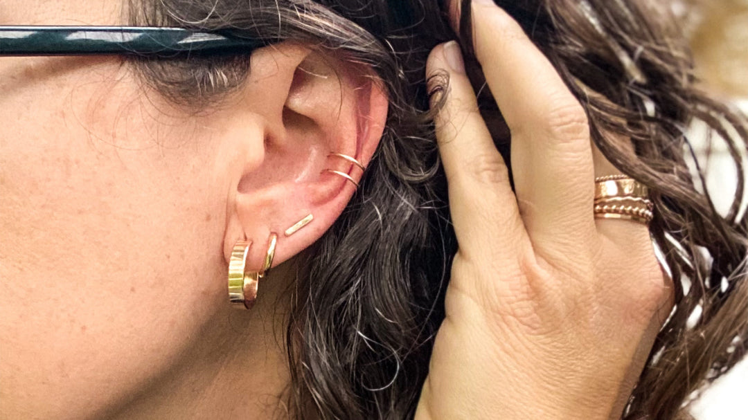 How to Layer Your Earrings Like a Pro: The Everyday Stack You Need