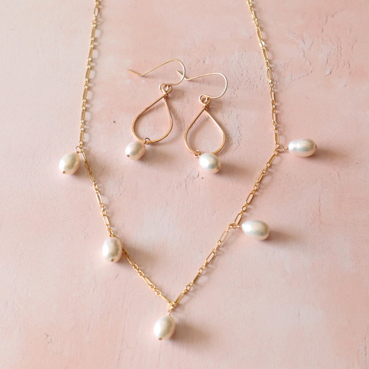 Pearl Jewelry Gift Set