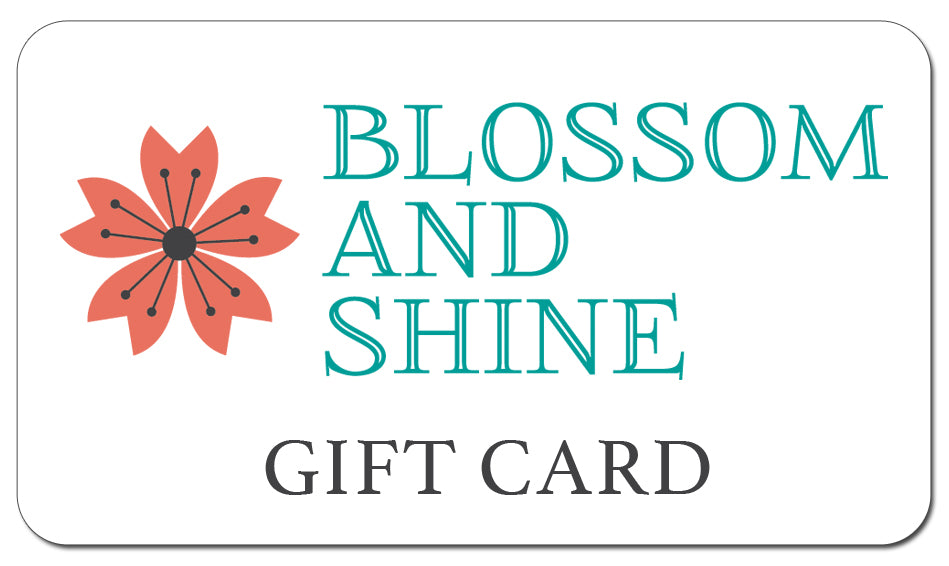 Blossom and Shine gift card